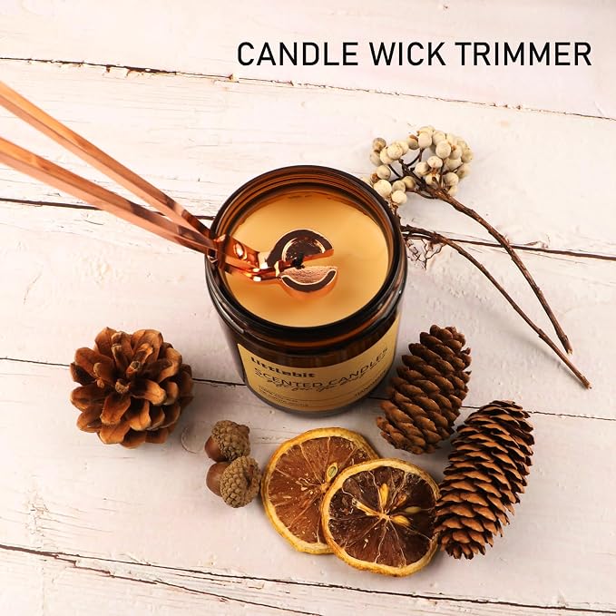 4 in 1 Elegant Candle Accessory Set, Rechargeable Lighter, Candle Wick Trimmer - Image 3