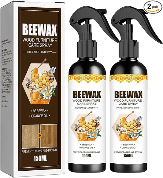 MOODTALK Beeswax Spray Furniture Polish, Wood Cleaner, Wood Floor Polish by Unknown