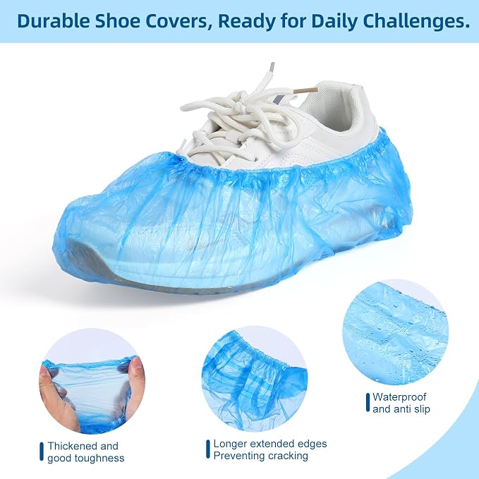 1000 Pcs Shoe Covers Disposable, Reliable Shoe Covers - Image 3