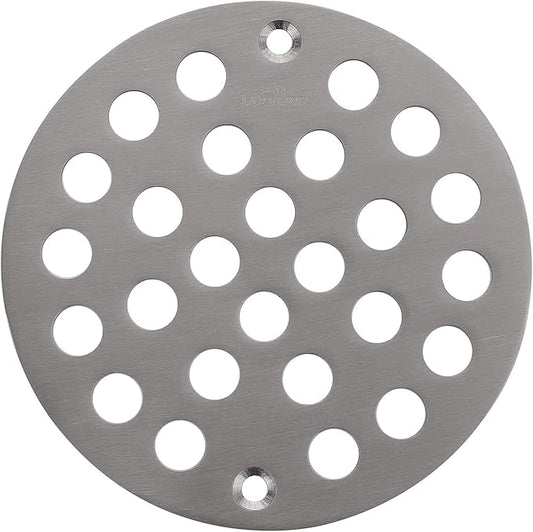 4-Inch Screw-in Shower Drainer Cover Replacement Floor Strainer Floor Drain by vouruna