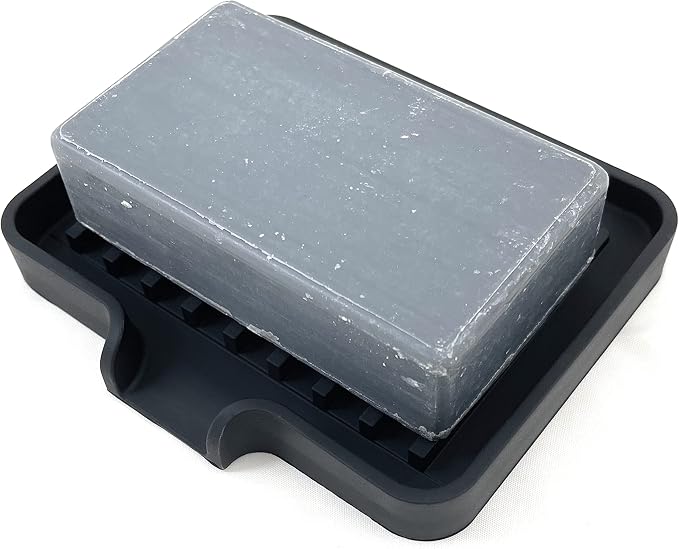 Happitasa Silicone Soap Dish Tray and Sponge Holder - Image 3