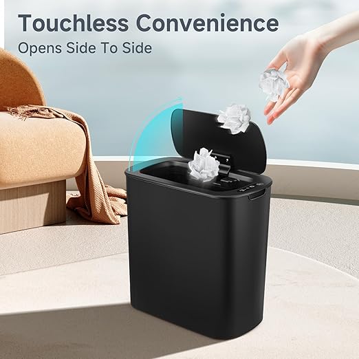 TIPGO Automatic Motion Sensor Bathroom Trash Can - Image 2