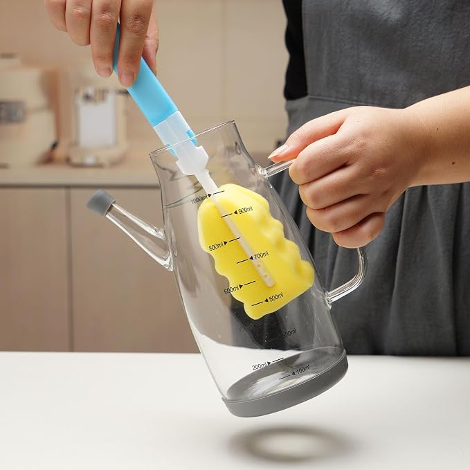 Large Glass Oil Dispenser Bottle - Image 6