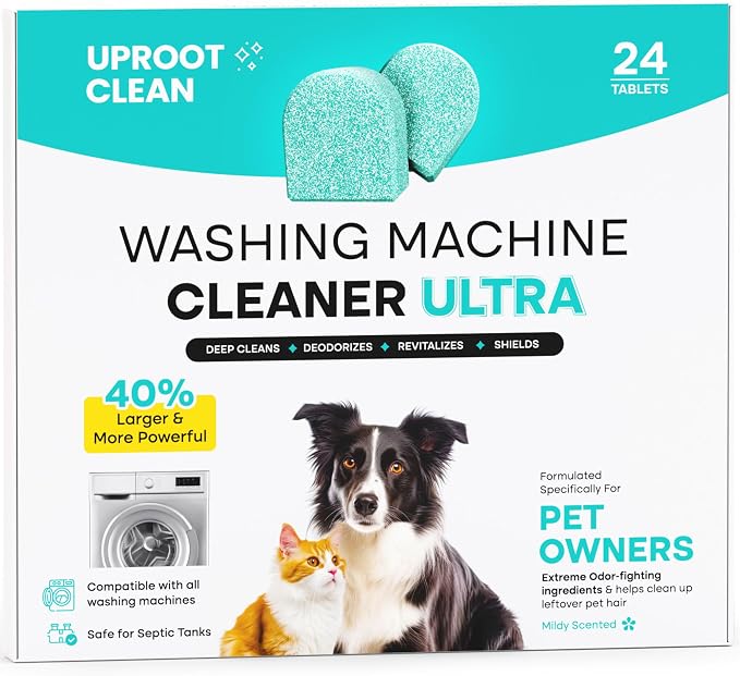 Uproot Clean Washing Machine Cleaner Tablets Ultra by UprootClean