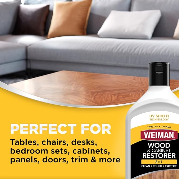 Weiman Wood and Cabinet Restorer 3-In-1 Bundle - Image 8