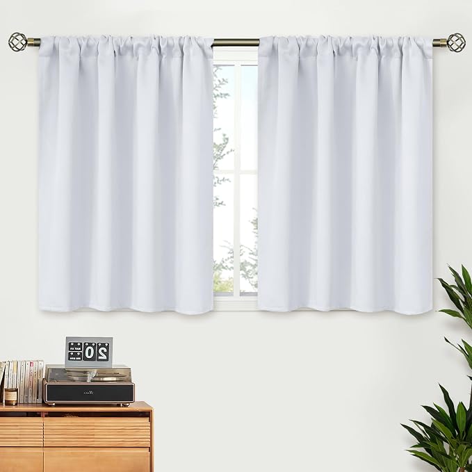 BGment Short Room Darkening Curtains 36 Inches Length by BGment