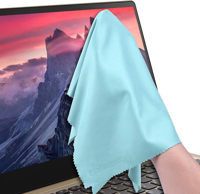 Wisdompro Extra Large 4-Pack Microfiber Cleaning Cloth - Image 4