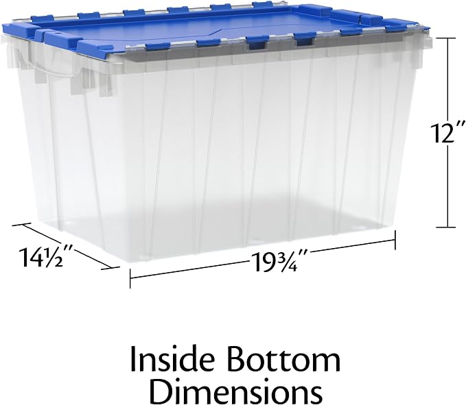Akro-Mils KeepBox 12 Gallon Storage Container, Nesting and Stackable Plastic - Image 11