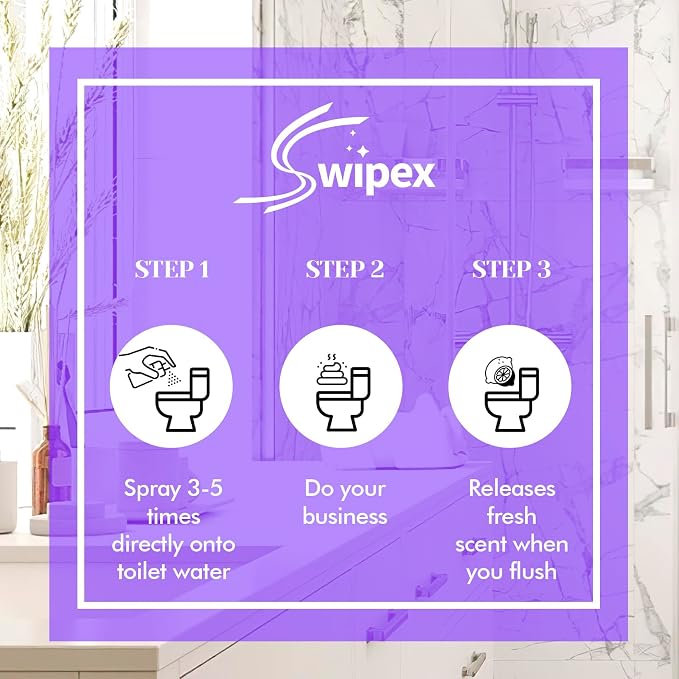 Toilet Spray Travel Size Lavender, Air Freshener Bathroom Spray, 2 Pack - Image 5