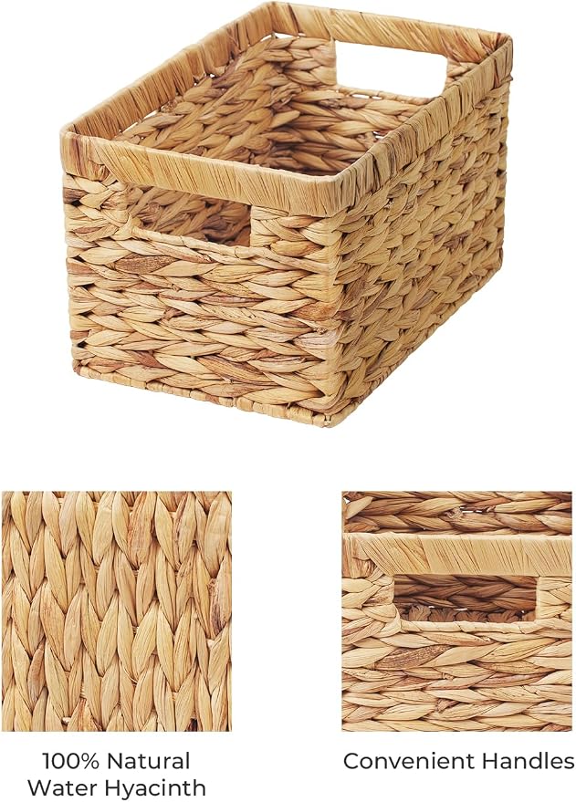 StorageWorks Wicker Basket, Baskets - Image 4