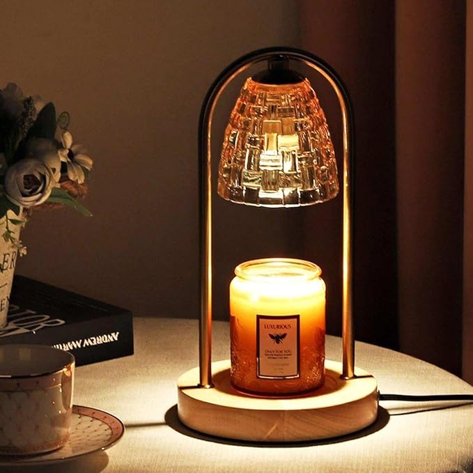 Candle Warmer Lamp with Timer and Dimmer, Electric Scented Wax Warmer - Image 6
