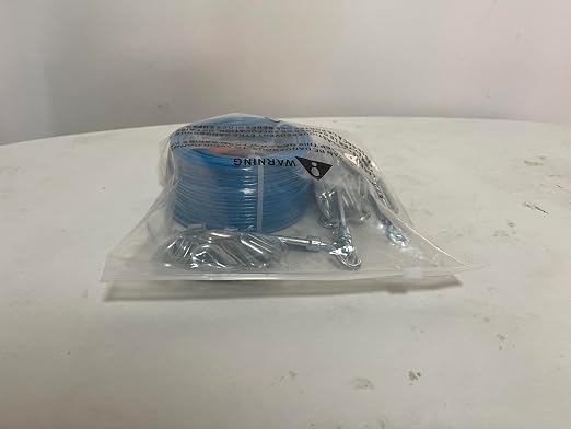 Turnbuckles for Cables Wire, 1/8" X 100Ft Blue PVC Coated Wire Rope Kit - Image 12
