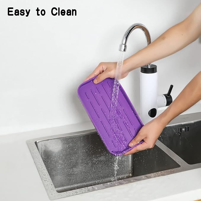 Silicone Kitchen Sink Organizer Tray - Image 7