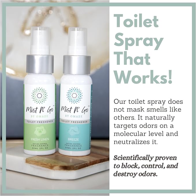 Mist N' Go by Omaze Travel Toilet Odor Eliminator - Image 3