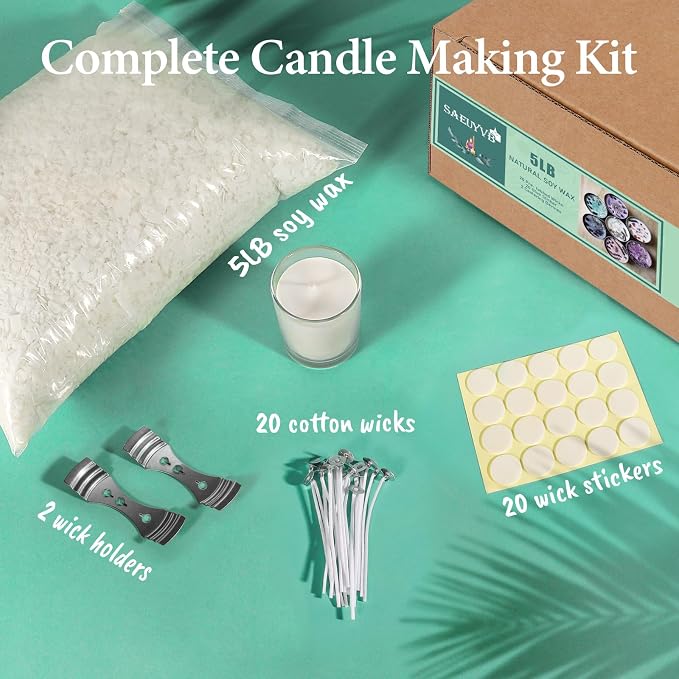 SAEUYVB Soy Candle Wax for Candle Making - Image 2