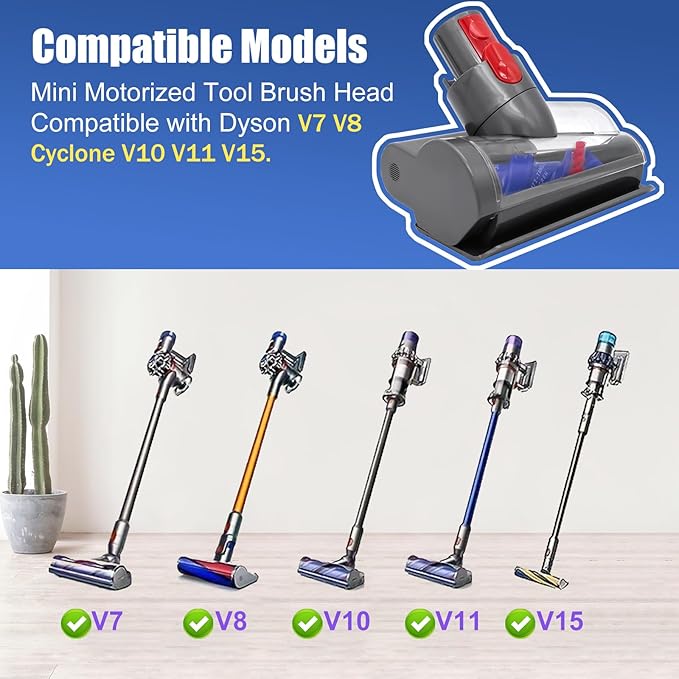 Mini Motorized Tool Brush Head Compatible - Image 2