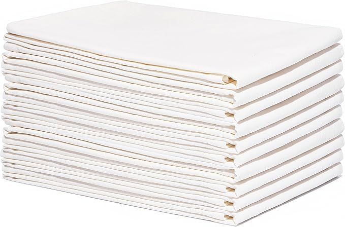 Organic Cotton Flour Sack Kitchen Towels by OrganicCottonMart