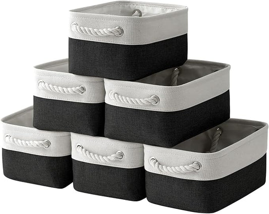 TheWarmHome Storage Bins for Shelves by TheWarmHome