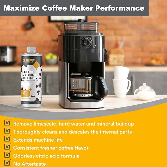 Coffee Machine Descaler - 32oz - Compatible - Coffee and Espresso Machine - Image 3