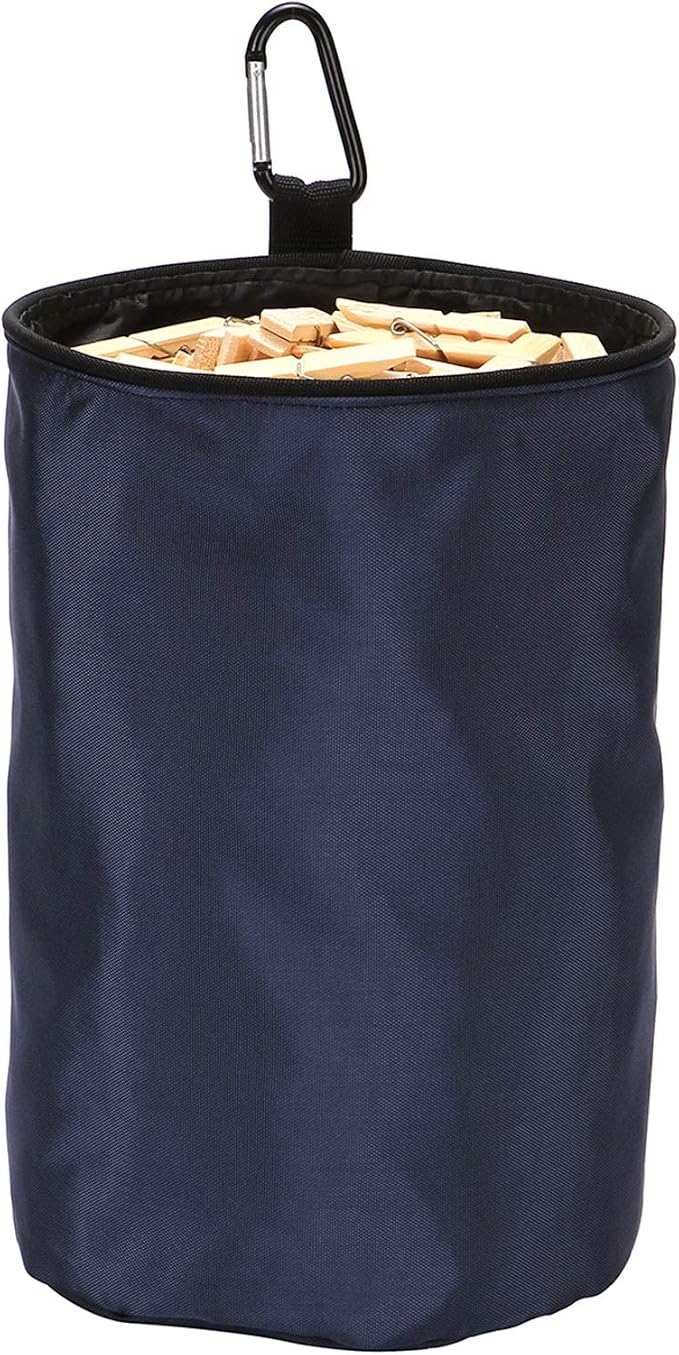 Clothespins Bag Hanging Clothesline Peg Organizer Storage Bags, Dust-proof by VEAMOR