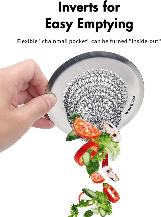 Sink Drain Strainer&Stopper, Anti-Slip Flexible Mesh Sink Strainer - Image 2