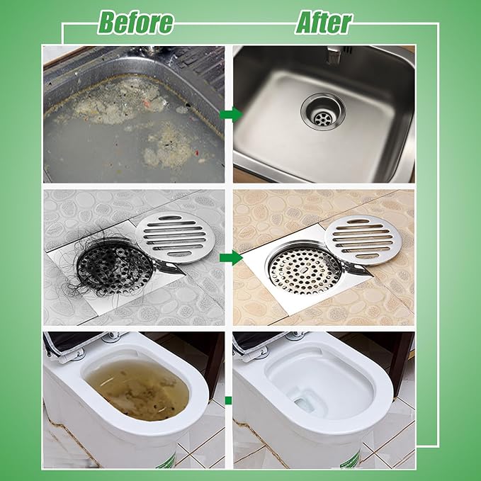 Drain Clog Remover Powder Sink Drain Cleaner - Image 3