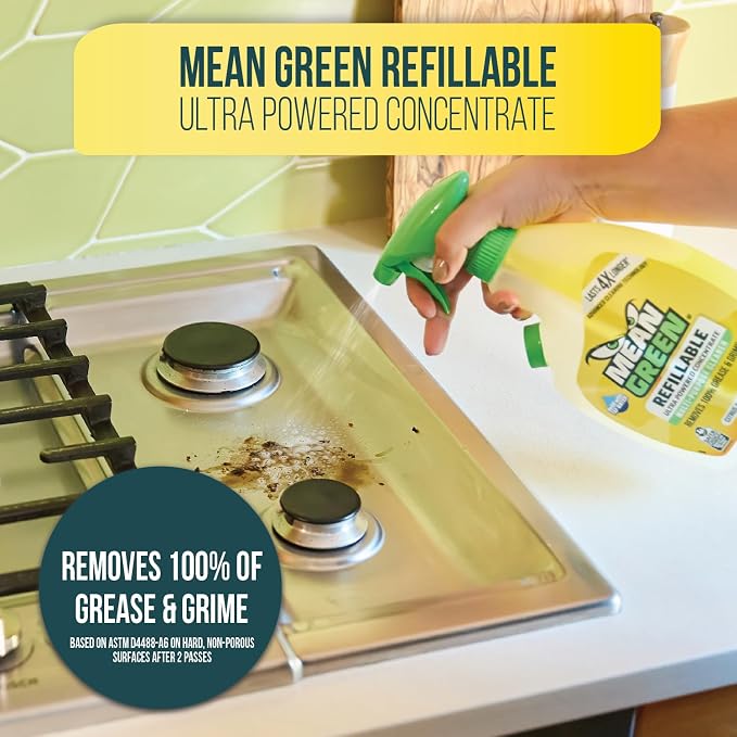 Mean Green Refillable Ultra Powered CONCENTRATE Multi Purpose Cleaner, Citrus & - Image 3