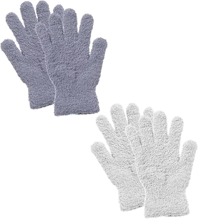 Microfiber Gloves for Plant Dusting by Unknown