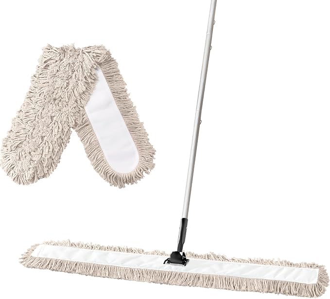 Commercial Dust Mop & Floor Sweeper，48" Industrial Dry Mop by ARTIPOLY