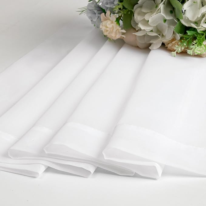 Chyhomenyc Sheer White Valances - Image 7