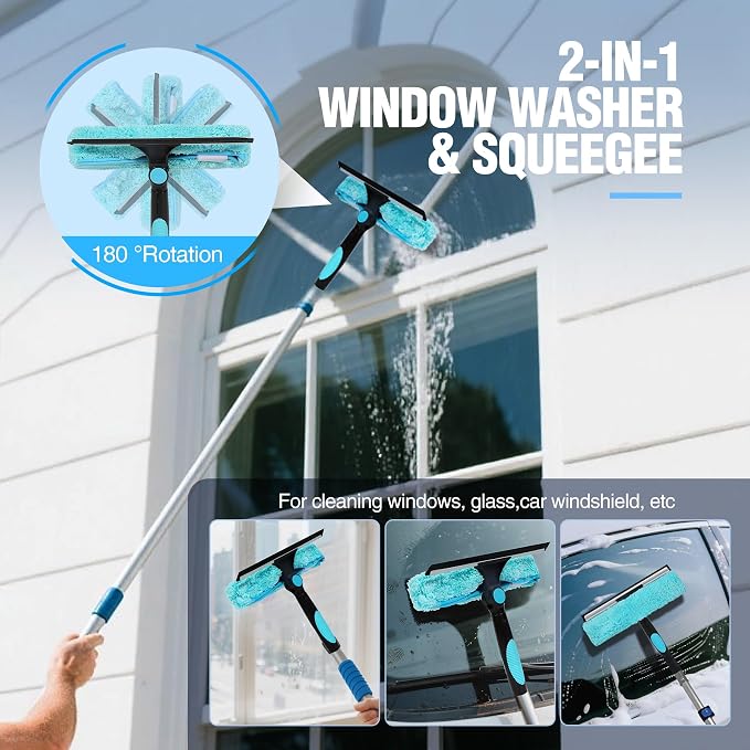 Lineslife Cobweb Duster, Washable Cleaning Duster Kit - Image 7