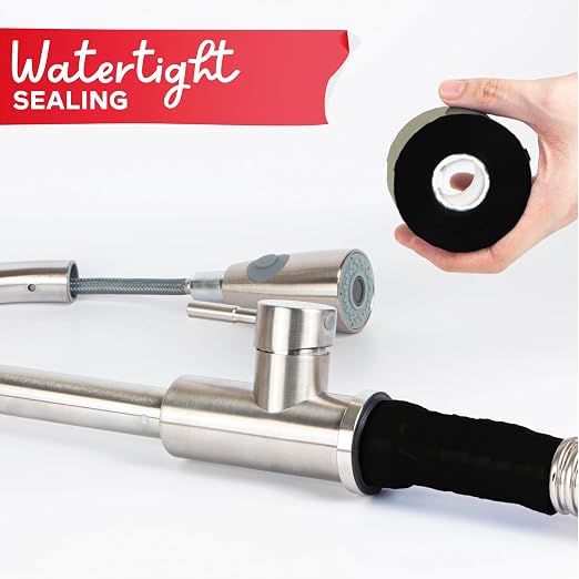 XFasten Self-fusing Silicone Tape Pro, 1.5-Inch x 15-Feet, 30mils Weatherproof - Image 5