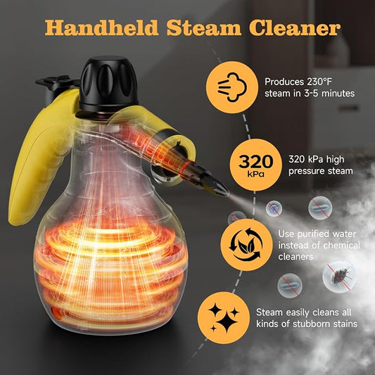 Steam Cleaner, Handheld Steam Cleaner - Image 2