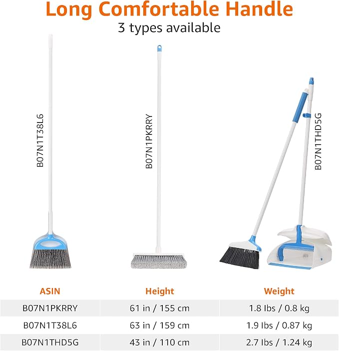 Amazon Basics Dustpan Broom Set - Image 5