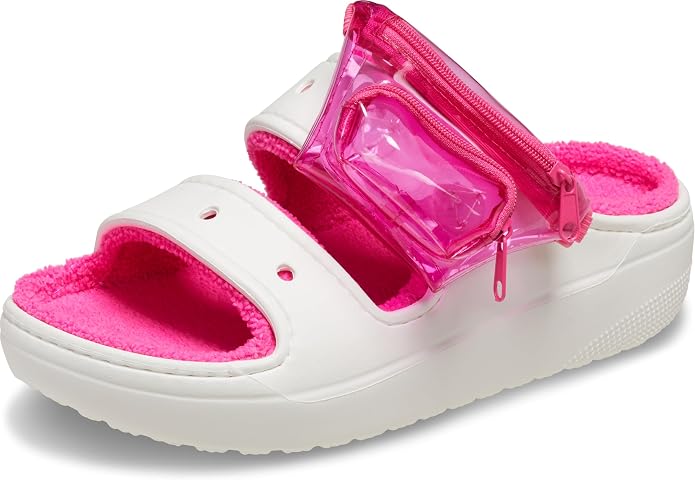 Crocs Unisex Adult Classic Cozzzy Towel Sandals, Fuzzy Slippers and Slides by Crocs