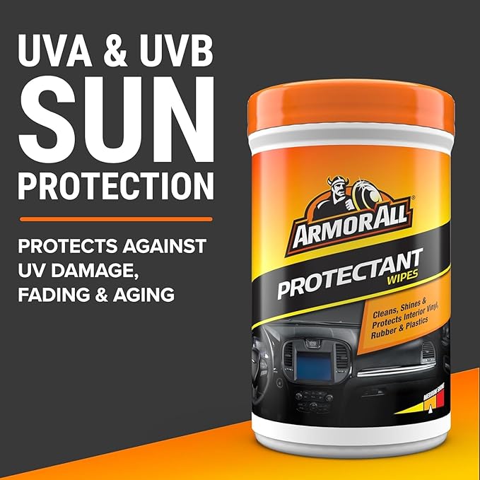 Armor All Car Interior Protectant Wipes, UV Protectant - Image 3