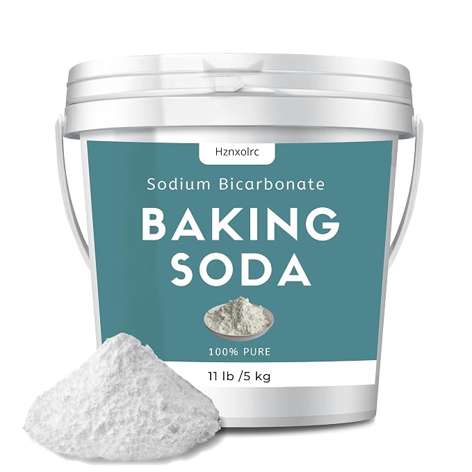 1.1Gallon Baking Soda Powder Bulk, Premium Sodium Bicarbonate Powder, 100% Pure by Hznxolrc