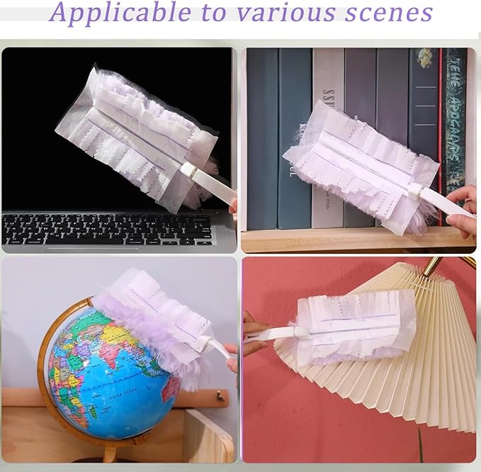 Duster Refills Compatible with Swiffer Duster, Heavy Duty Multi Surface Duster - Image 2