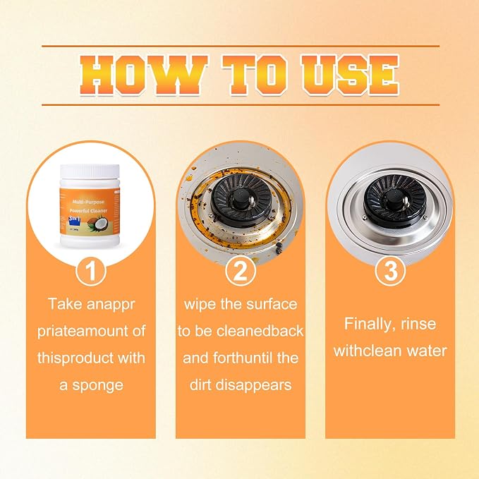 Multi-Purpose Powerful Cleaner for Kitchen, Heavy Kitchen Duty Degreaser - Image 7