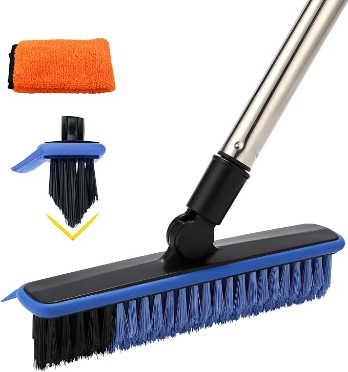 2 in 1 Floor Scrub Brush Grout Brush by Homilifibra