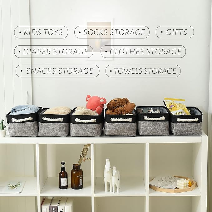 TcaFmac Storage Basket for Shelves - Image 2