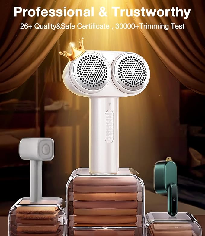 DesertWest Fabric Shaver, 2000mah Rechargable Lint Remover, Lint Shavers to - Image 6