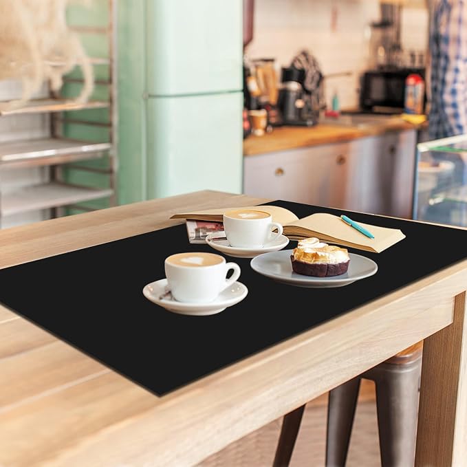 Food Grade Silicone Table Protector Mat 47x24 Inch, Heat Resistant Desk Pad - Image 6