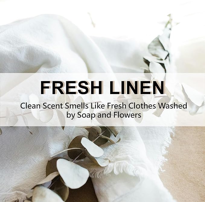 ROSE COTTAGE Large 12 Packs Fresh Linen Hanging Closet Deodorizer Air Freshener - Image 5