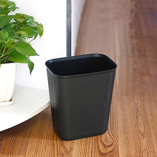 Black Small Trash Can 4Pack, 2Gallon/8 L Plastic Office Trash Can Garbage Can - Image 7