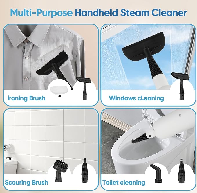 Steam Mop All-in-one Multi-Functional Powerful Steam Cleaner, Handheld - Image 7
