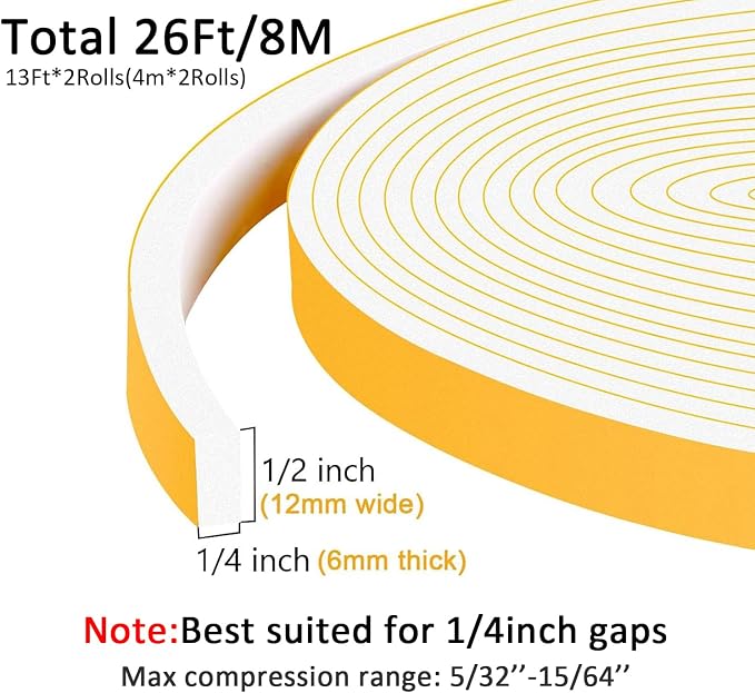 Strong Adhesive Weather Stripping, High Density Weatherproof Weather Stripping - Image 5