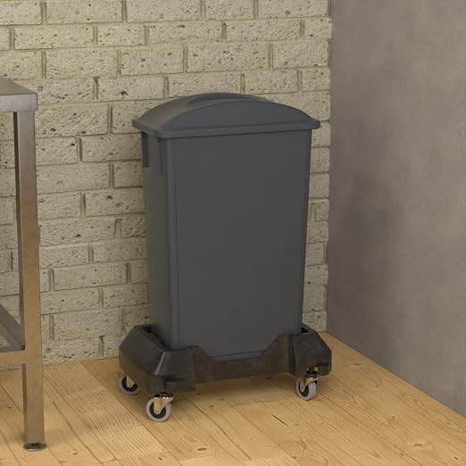 23 Gallon Gray Slim Jim Trash Can - Image 4
