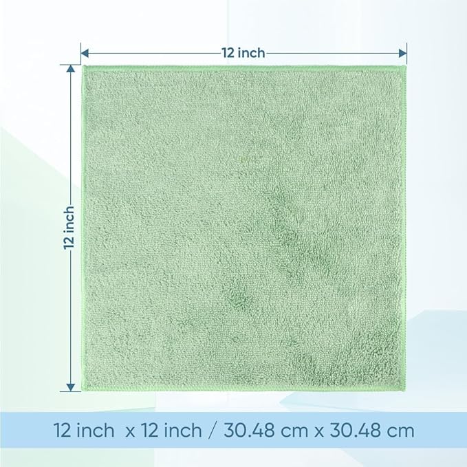 HOMEXCEL Microfiber Washcloths 12 Pack, Highly Absorbent and Soft Face Towel - Image 5