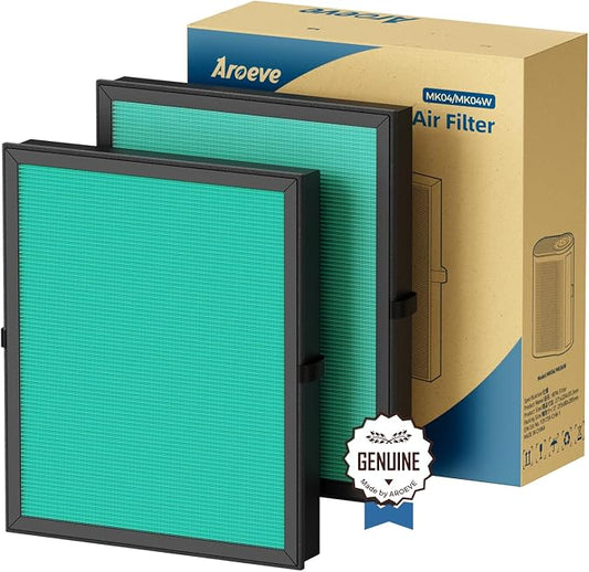 AROEVE MK04 Air Filter Replacement 4-in-1 Filter by AROEVE